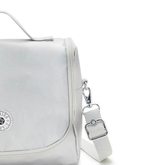 Sacs Kipling New Kichirou Metallic Lunch Bag Beige | FR 1060RV